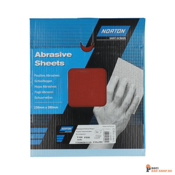 nortonschleifmittel/NORTON_schleifmittel_77696081110 Standard Sheets Norton T100 230x28 Grit 500_150010